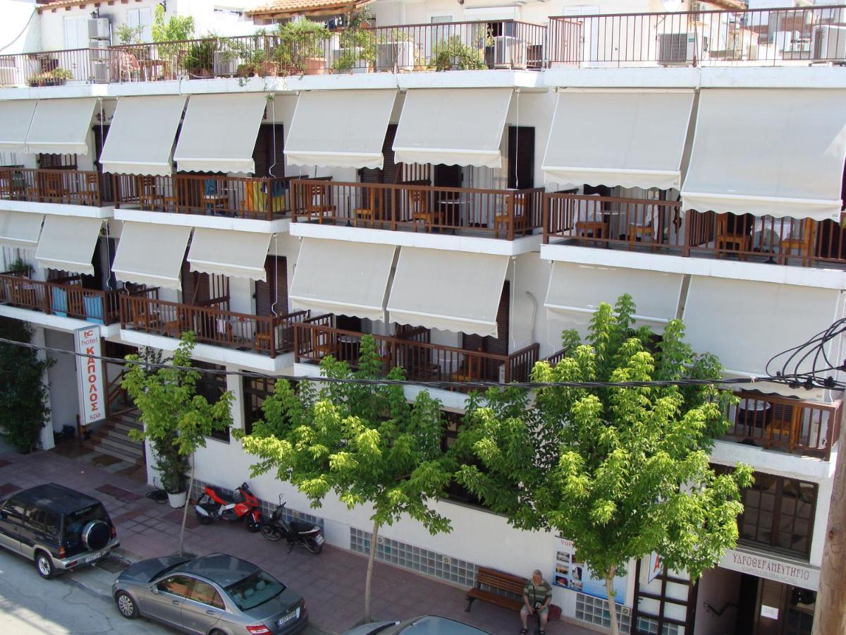 Kapolos Spa Hotel Loutra Edipsou  Bagian luar foto